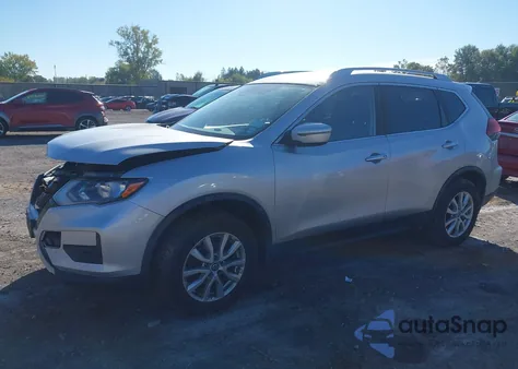 2020 Nissan Rogue Sv Intelligent Awd из США, поврежденный, VIN JN8AT2MV4LW116725